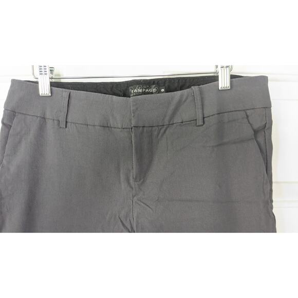 Rampage Y2K Grey Flare Nylon Blend Pants - Picture 2 of 5